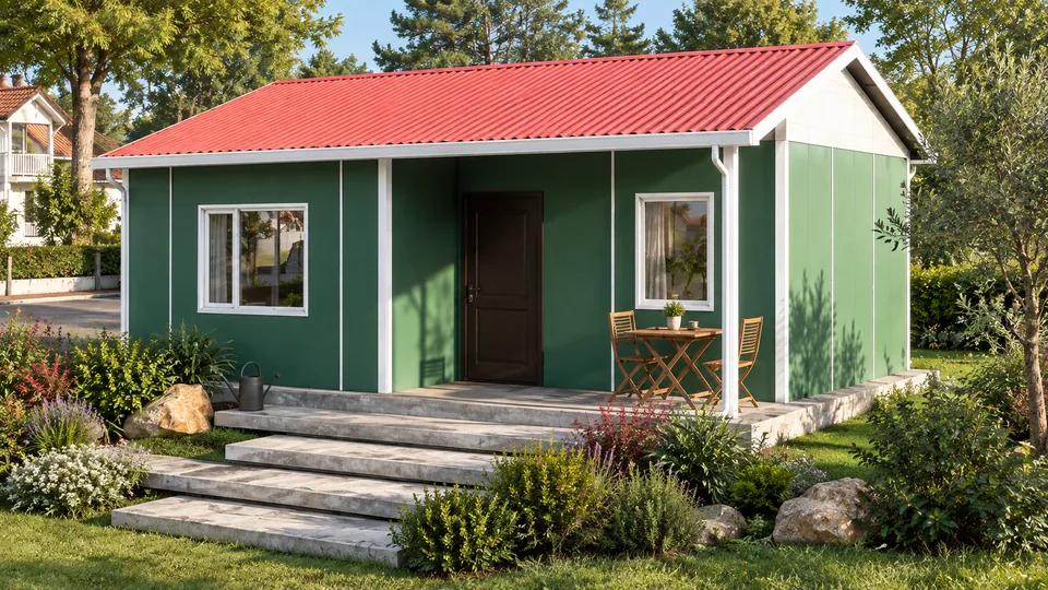 40 m² Tek Katlı Prefabrik Ev