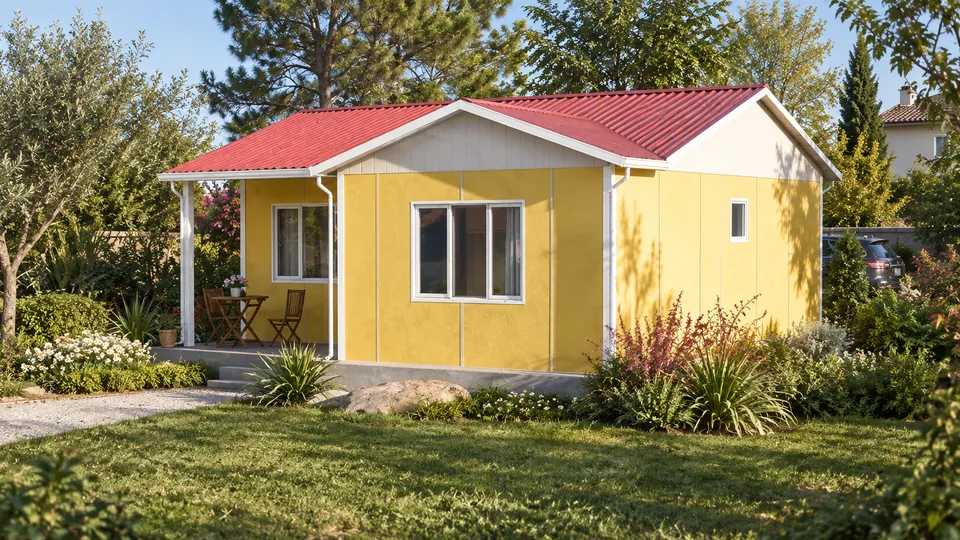 49 m² Tek Katlı Prefabrik Ev