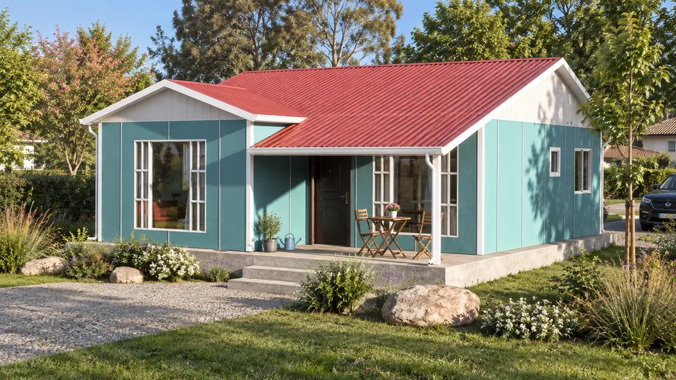 68 m² Tek Katlı Prefabrik Ev