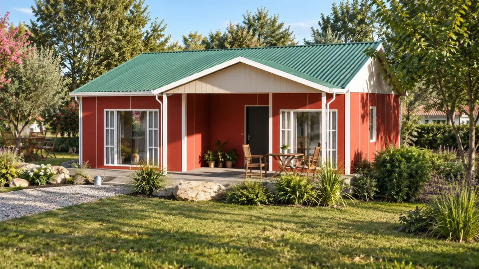 85m² Tek Katlı Prefabrik Ev