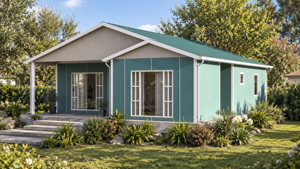 92m² Tek Katlı Prefabrik Ev